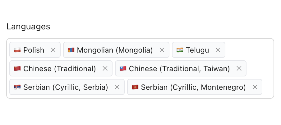 📸 SCREENSHOT: Link editor → Rules tab. Show a rule with a Language condition set to 